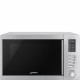 SMEG Microondas libre instalación  MOE34CXI2. Con Grill, Inoxidable